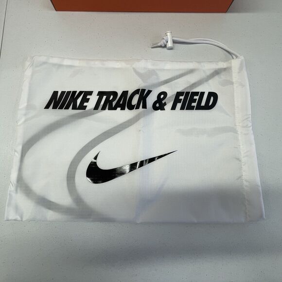 Nike Zoom Pole Vault Elite Track Shoes White Orange Men\'s Size 14 AA1204-101 main image 7